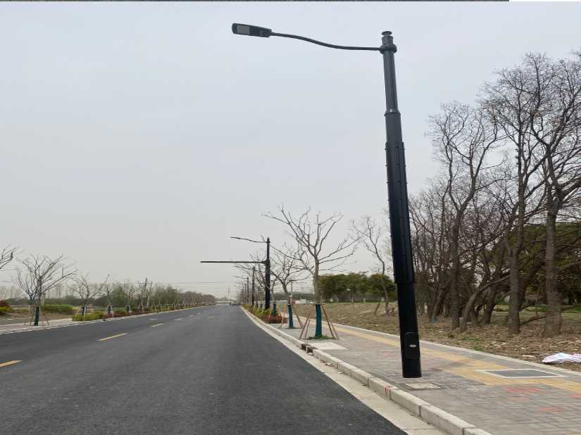 龙门县上海综合杆 太阳能路灯工程